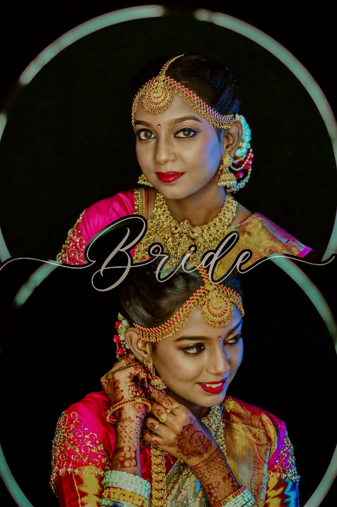 Royal Bridal Pose & Jewelry Elegance