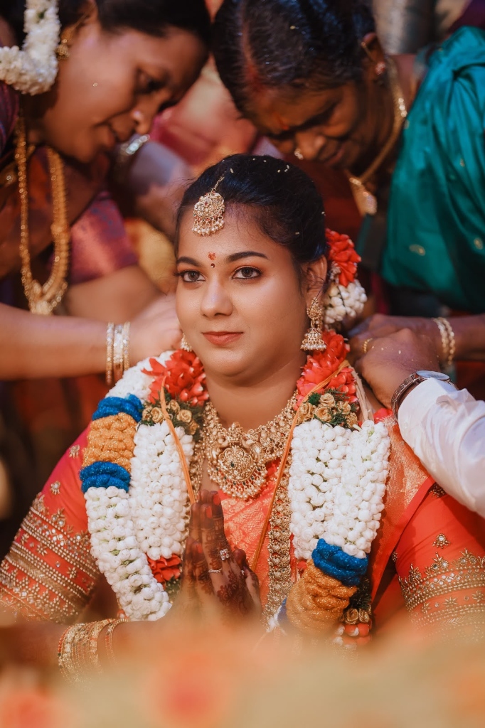 Muhurtham Ritual Family Blessing & Garlands