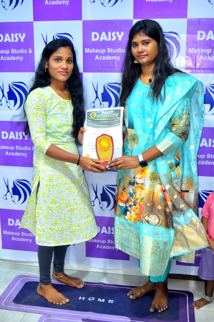Certified Professional Beautician Course Award Presentation